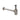 Brushed Nickel Bottle Trap 32mm Solid Brass