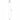Round Chrome Ceiling Shower Arm 400mm