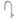 Carysil Slim Brushed Nickel Pull Out Kitchen Mixer
