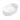 490 x 310 x 130 mm Oval Gloss White Fluted Above Counter Ceramic Basin