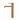 LUCID PIN Round Tall Basin Mixer Brushed Copper