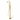 Round Light Brushed Gold Freestanding Bath Mixer With Handheld Shower