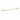 VOG Light Brushed Gold Single Towel Rail 600mm