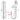 Chrome Shower Rail with Handheld Shower