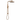 10'' Round Brushed Copper Shower Station Top Water Inlet(Right Angle)