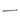 RUSHY Single Towel Rail 600mm