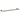 Johnson Suisse Venezia Double Towel Rail 600mm - Brushed Nickel