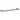 Johnson Suisse Venezia Double Towel Rail 600mm - Gunmetal
