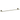 Johnson Suisse Venezia Single Towel Rail 600mm - Brushed Nickel