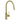 Johnson Suisse Venezia Gooseneck Pull Down Sink Mixer - Brushed Brass