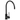 Johnson Suisse Venezia Gooseneck Sink Mixer - Matte Black