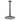 Johnson Suisse Venezia Overhead Rain Shower with 300mm Ceiling Arm - Gunmetal