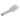 Square 3 Functions Brushed Nickel Rainfall Handheld Shower Head