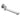 LUCID PIN Round Bathtub/Basin Swivel Wall Spout Brushed Nickel