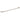 RUSHY - 800mm Brushed Nickel Single Towel Rail