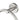 LUCID PIN - Brushed Nickel Towel Ring
