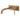 LUCID PIN Series Brushed Copper  Wall Mixer With Round Spout