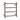 Round Brushed Copper Electric Heated Towel Rack 4 Bars