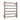 Round Bruhsed Copper Electric Heated Towel Rack 6 Bars