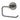 LUCID PIN Round Gun Metal Toilet Paper Roll Holder