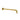 Round Brushed Gold Stainless Steel Wall Mounted Shower Arm 400mm