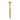 Round Brushed Gold Ceiling Shower Arm 400mm