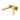 RUSHY Square Brushed Gold Wall Mixer with Spout (color up)(with extension)