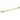 RUSHY - 800mm Brushed Gold Single Towel Rail