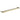 RUSHY - 800mm Brushed Gold Double Towel Rail