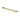 RUSHY - 600mm Brushed Gold Double Towel Rail