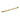 IVANO - 800mm Brushed Gold Single Towel Rail
