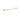 VOG Brushed Gold Single Towel Rail 600mm