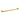 VOG Brushed Gold Single Towel Rail 800mm