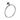 Bella Vista Mica Hand Towel Ring - Chrome