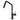 Carysil Angle Black Pull Out Kitchen Mixer