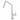 Carysil Angle Chrome Pull Out Kitchen Mixer