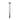 Round Chrome Ceiling Shower Arm 400mm