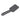Square 3 Functions Gun Metal Rainfall Handheld Shower Head