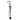Round Gun Metal Freestanding Bath Mixer With Handheld Shower