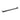 IVANO - 600mm Gun Metal Single Towel Rail