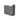 IVANO Series Square Gun Metal Robe Hook