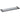 VOG Gun Metal Glass Shelf