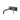 LUCID PIN Series Gun Metal Wall Mixer With Round Spout