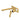 RUSHY Square Brushed Brass Wall Mixer with Spout