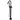 Star Round Floor Mixer with Hand Shower Matte Black