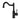 Montpellier Shepherd’s Crook Kitchen Mixer Matte Black