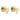 LUCID PIN Light Brushed Gold Shower Wall Taps