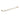LUCID PIN - Light Brushde Gold Cuttable Double Towel Rail