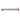 Meir Round Wall Shower Arm 400mm - Champagne