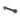 Meir Round Wall Shower Arm 400mm - Shadow Gunmetal